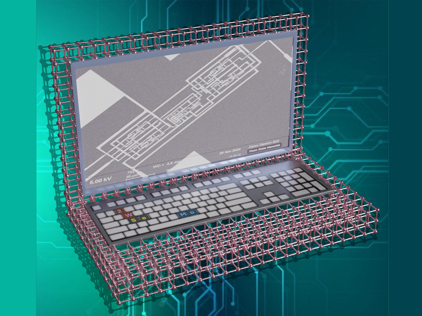 World’s first 2D, non-silicon computer developed