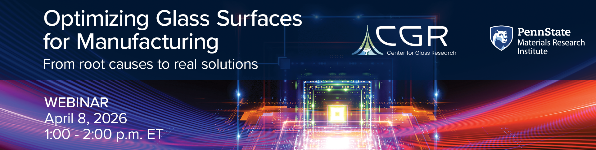 Webinar for Glass Surfaces Header Graphic
