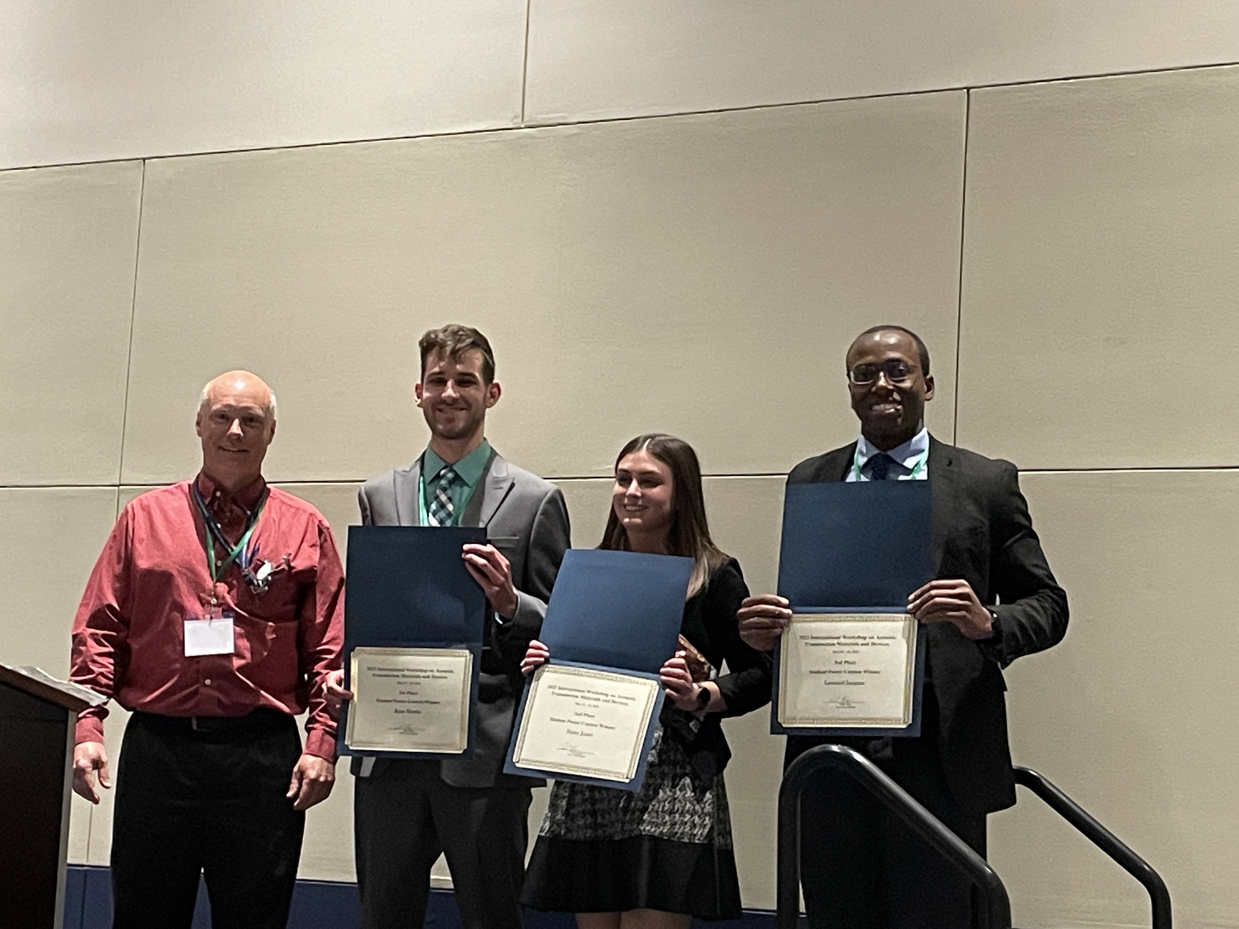 IWATMD Student Poster Contest Winners