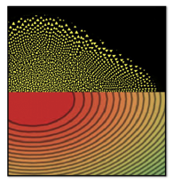 Example of kinetic parameter distribution