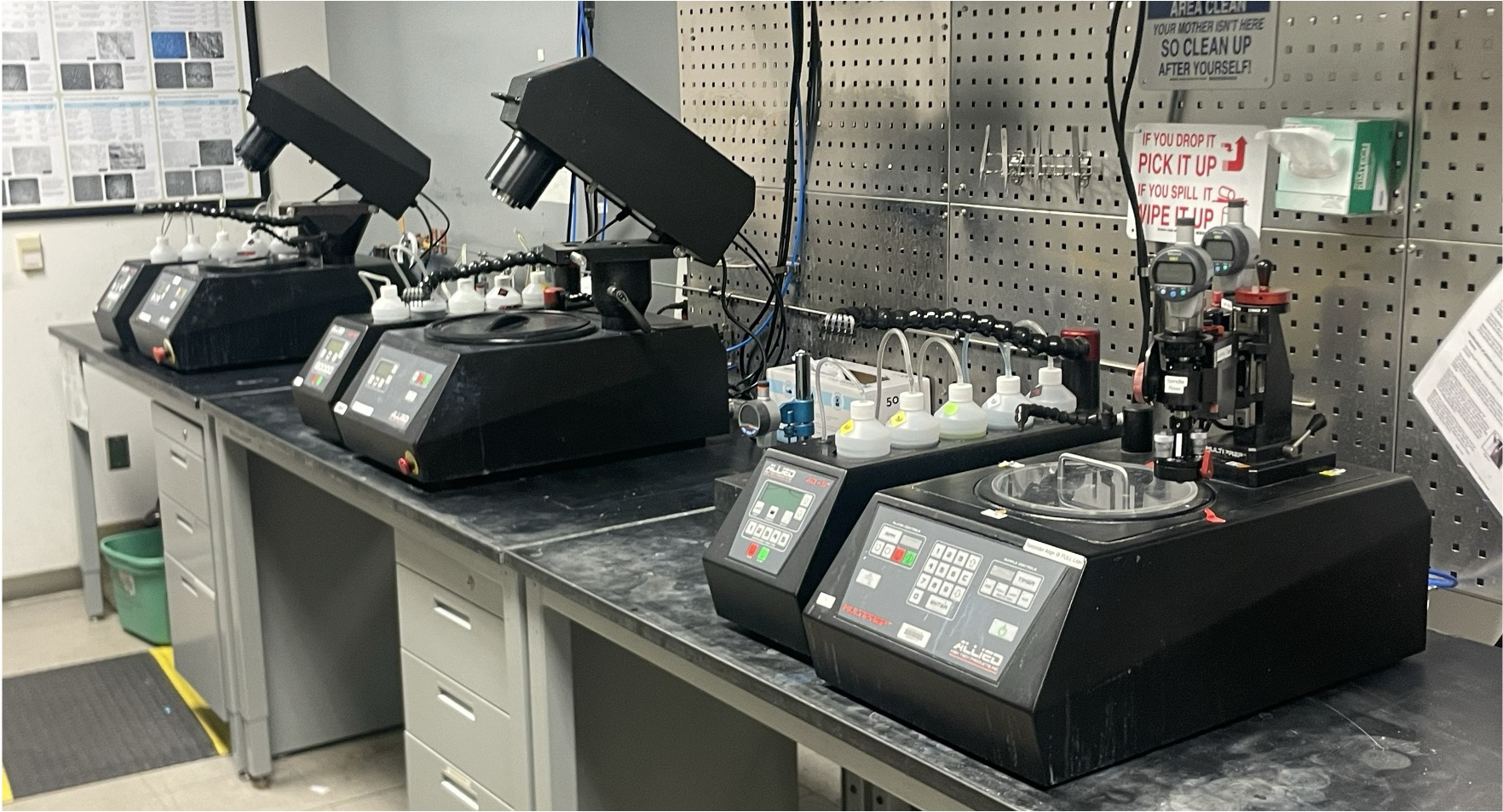 MCL sample prep lab