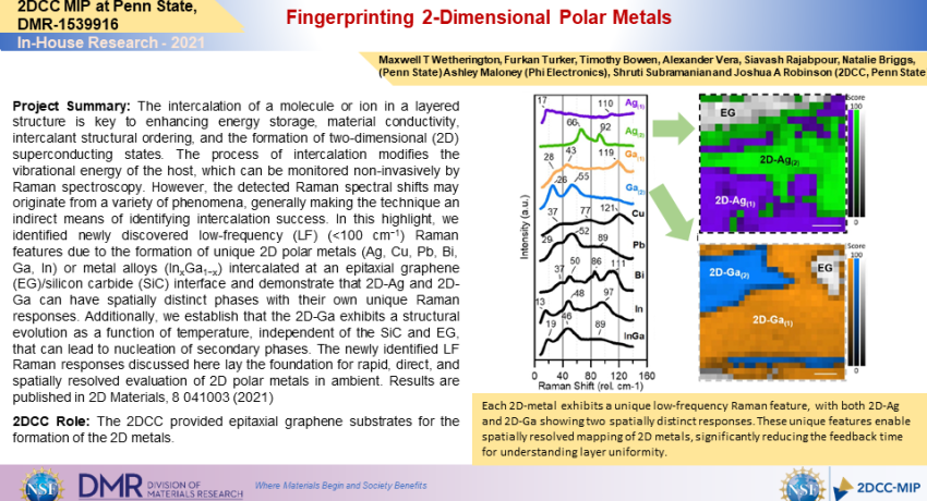 Fingerprinting 2-Dimensional Polar Metals