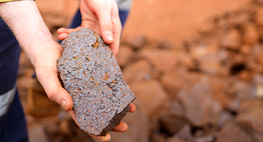 Cold sintering of bricks using native materials