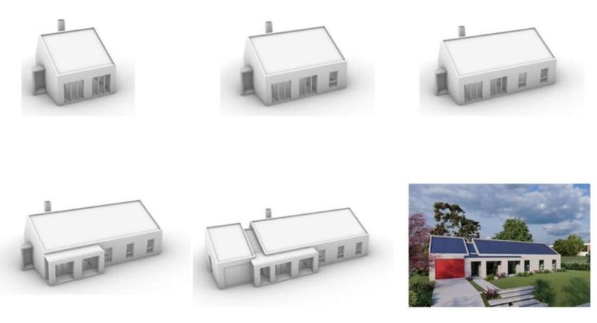 3D printing house renderings