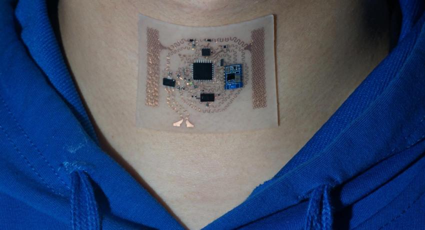 Sensor on neck