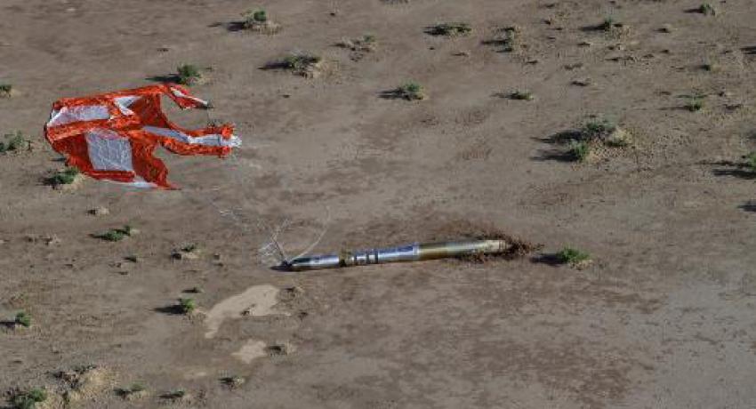 Rocket carrying tREXS (x-ray spectrometer)