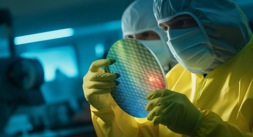 process of wafer in a nanofab
